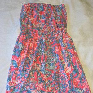 Like New! Lily Pulitzer Strapless Dress